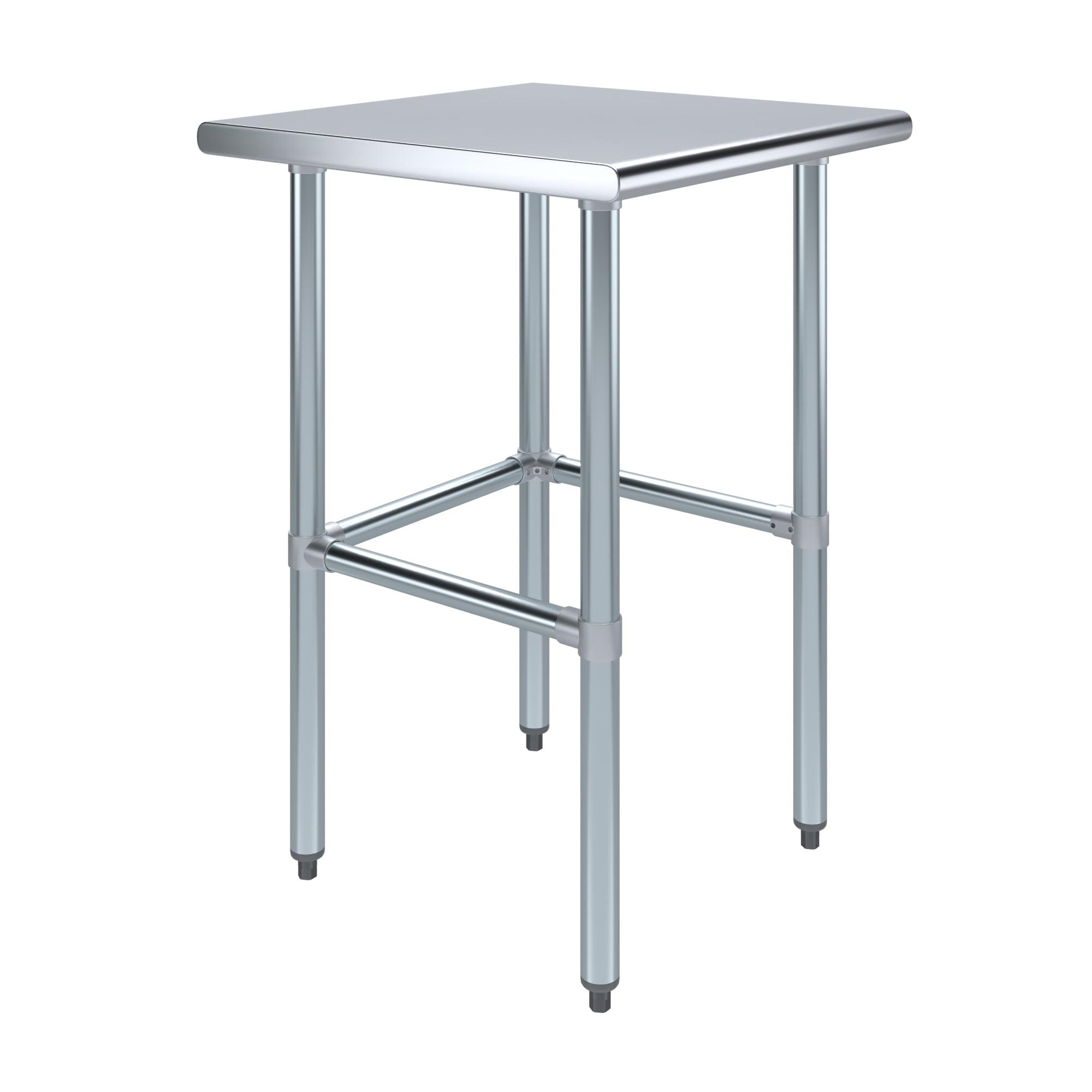 Stainless Steel Open Base Work Table