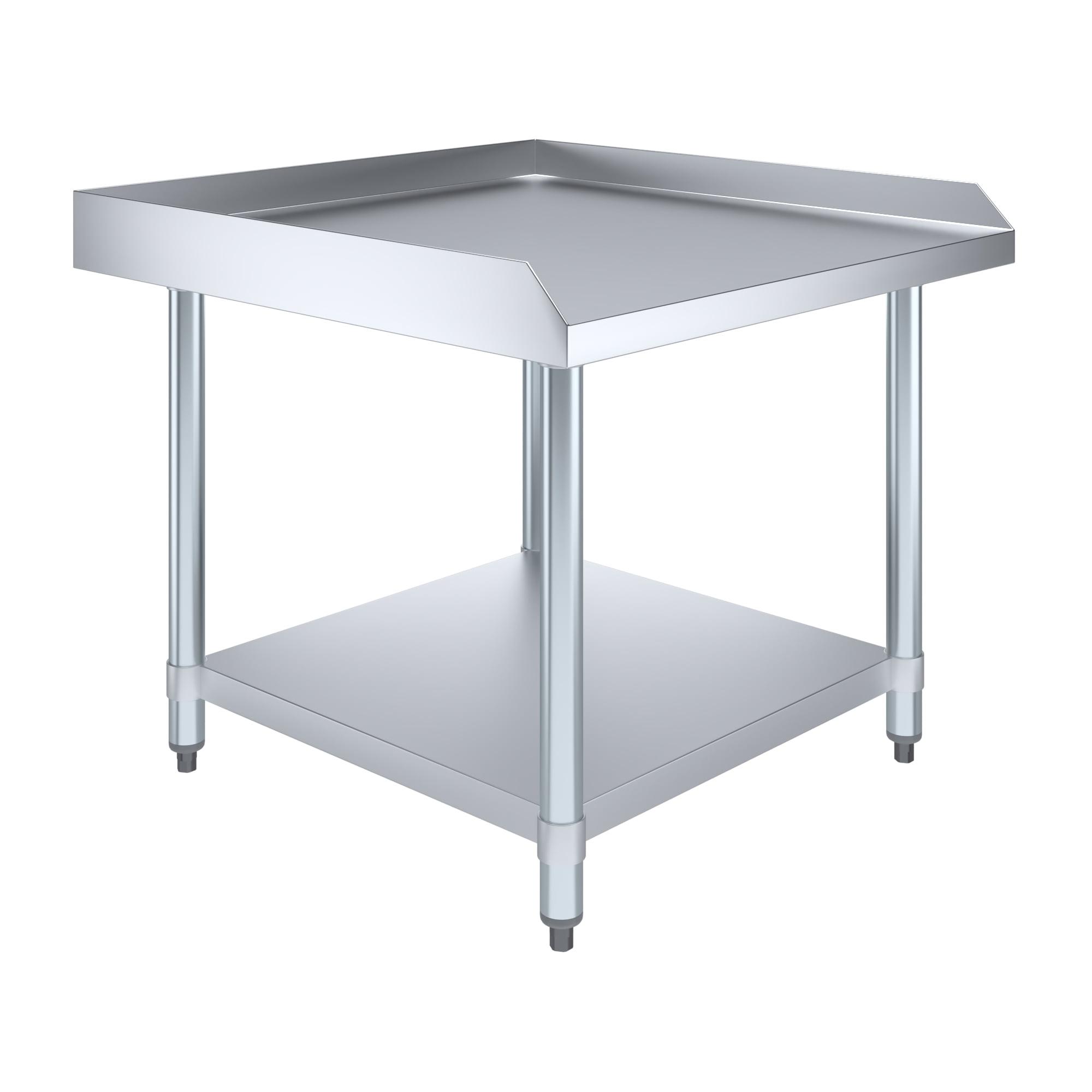 Stainless Steel Equipment Stand - Heavy Duty, Commercial Grade, with Undershelf, NSF Certified