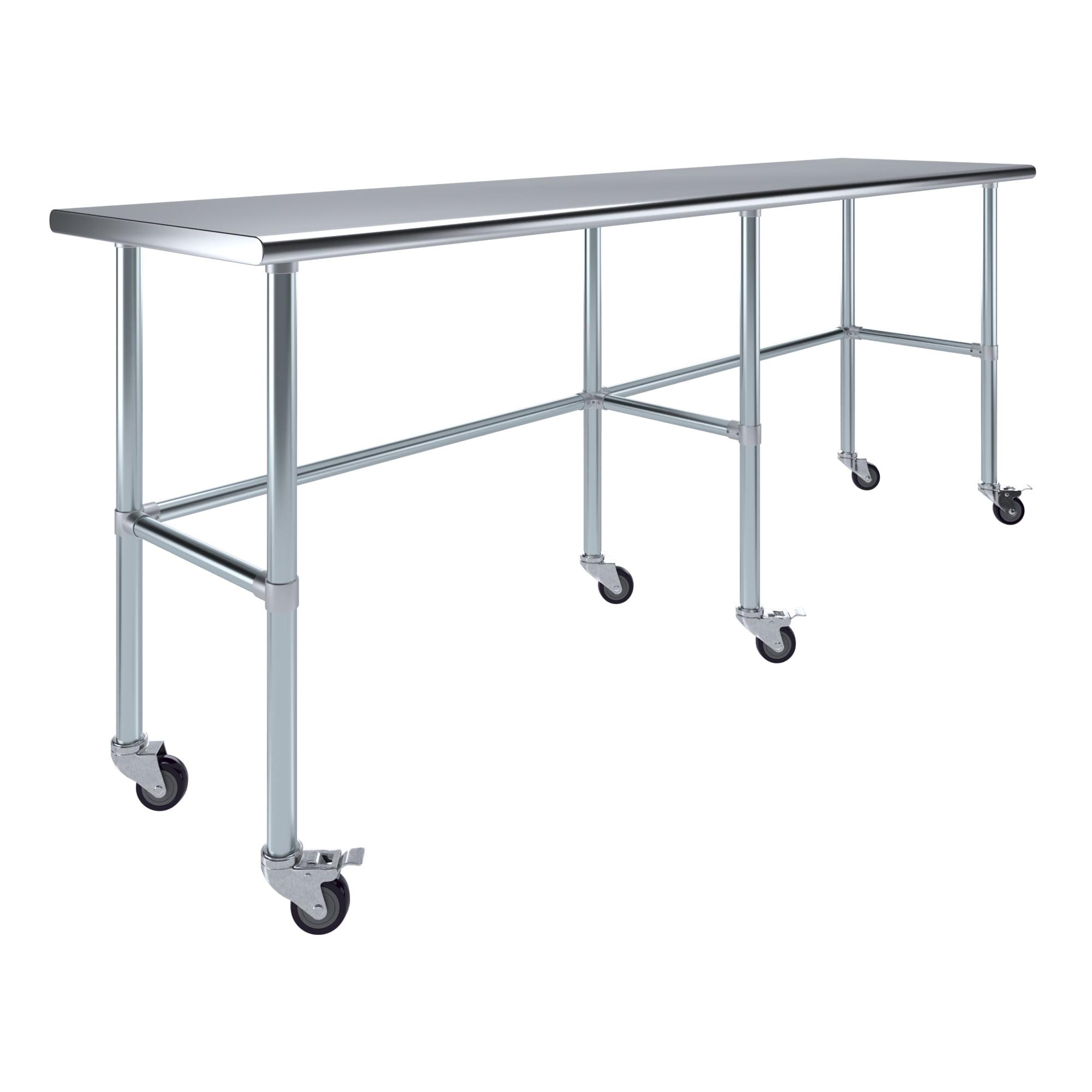 Amgood Stainless Steel 38'' H Work Table