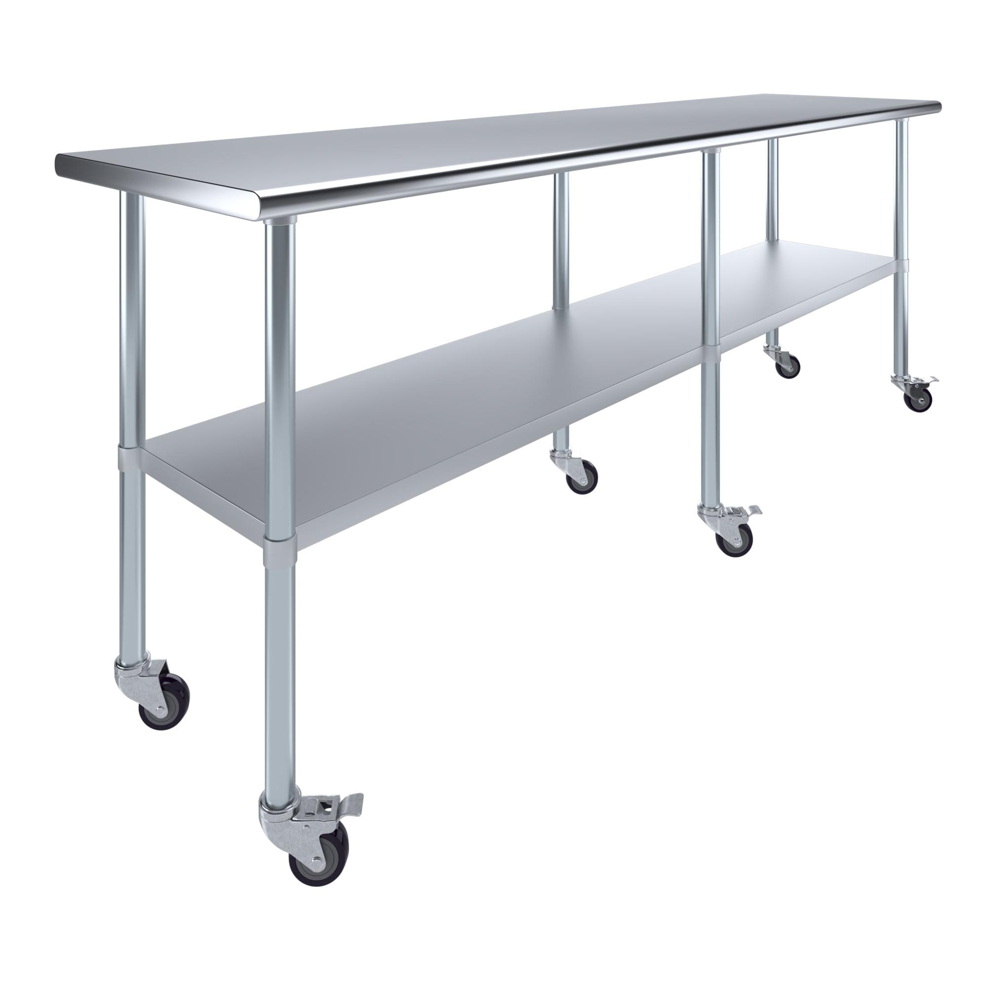 Amgood Stainless Steel 38'' H Work Table