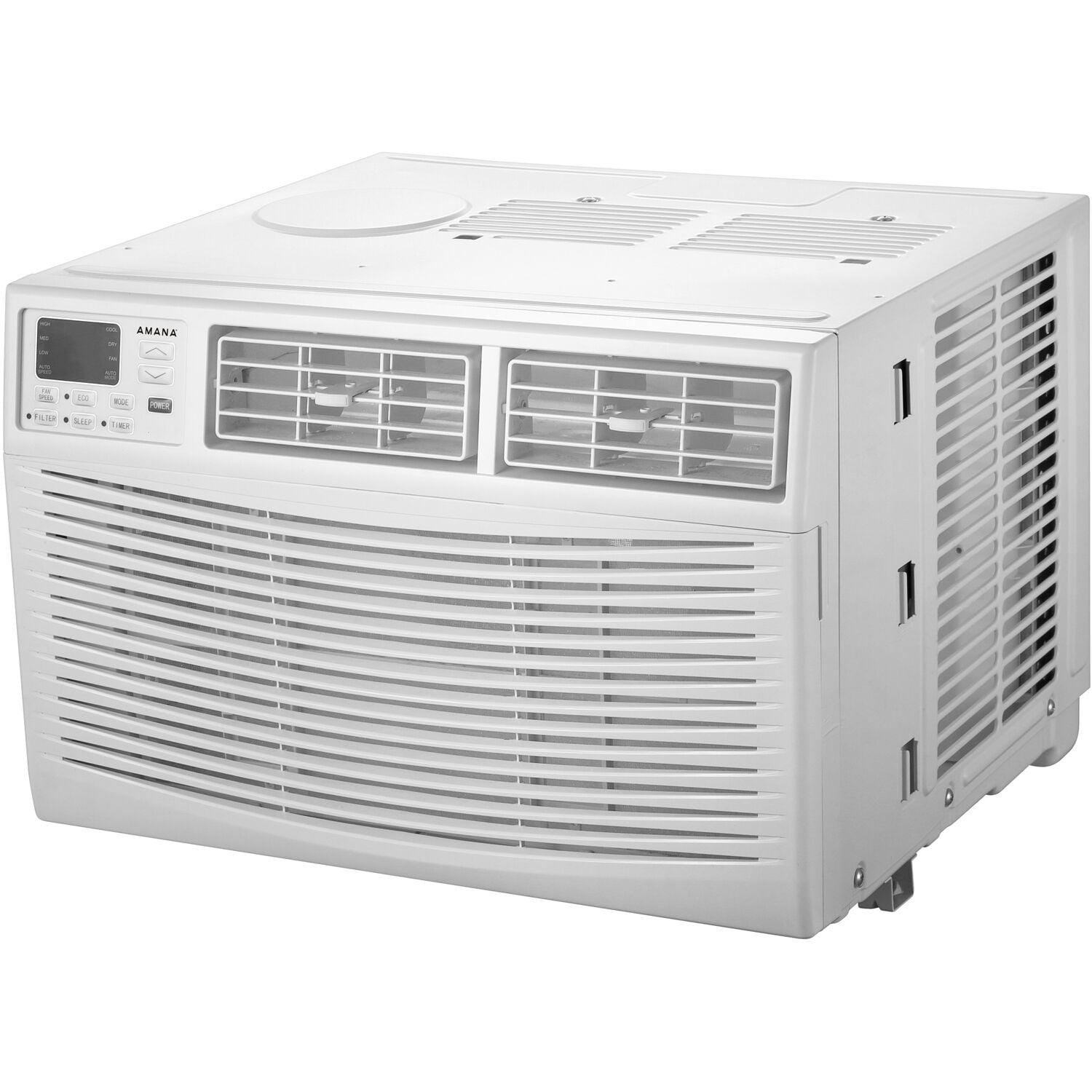 Amana 10,000 BTU Window Air Conditioner, 115V, Cools Rooms up to 450 Sq. Ft., White