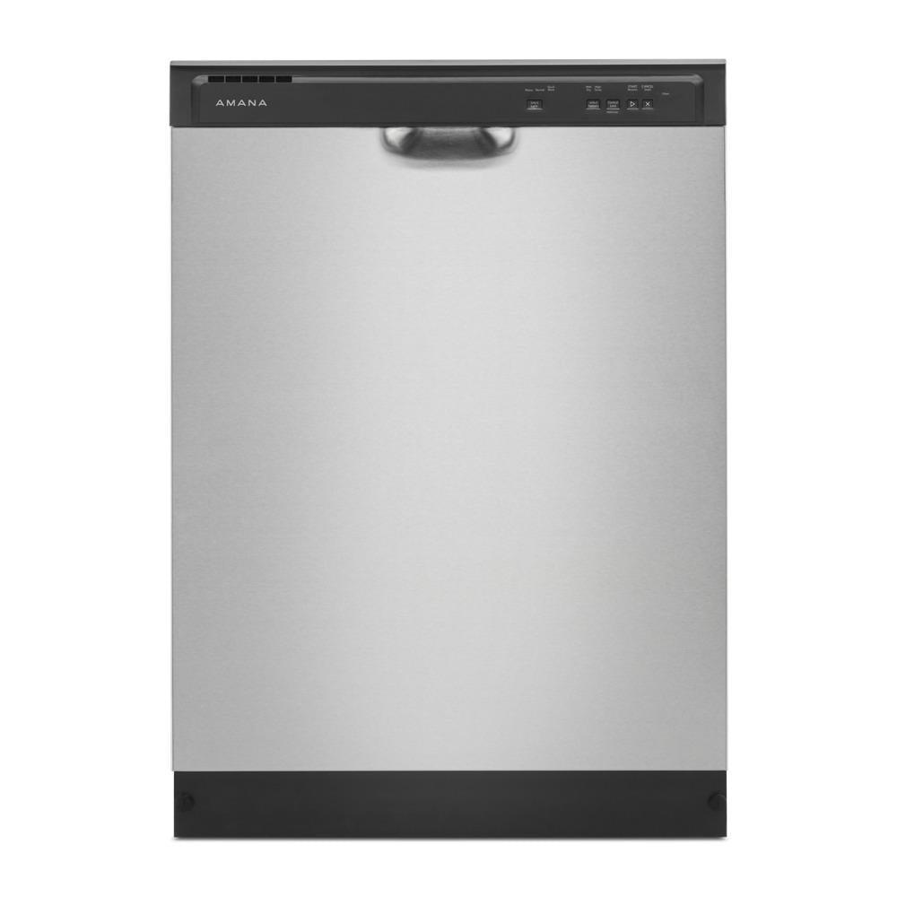 Amana Stainless Steel Built-In Dishwasher with Front Control