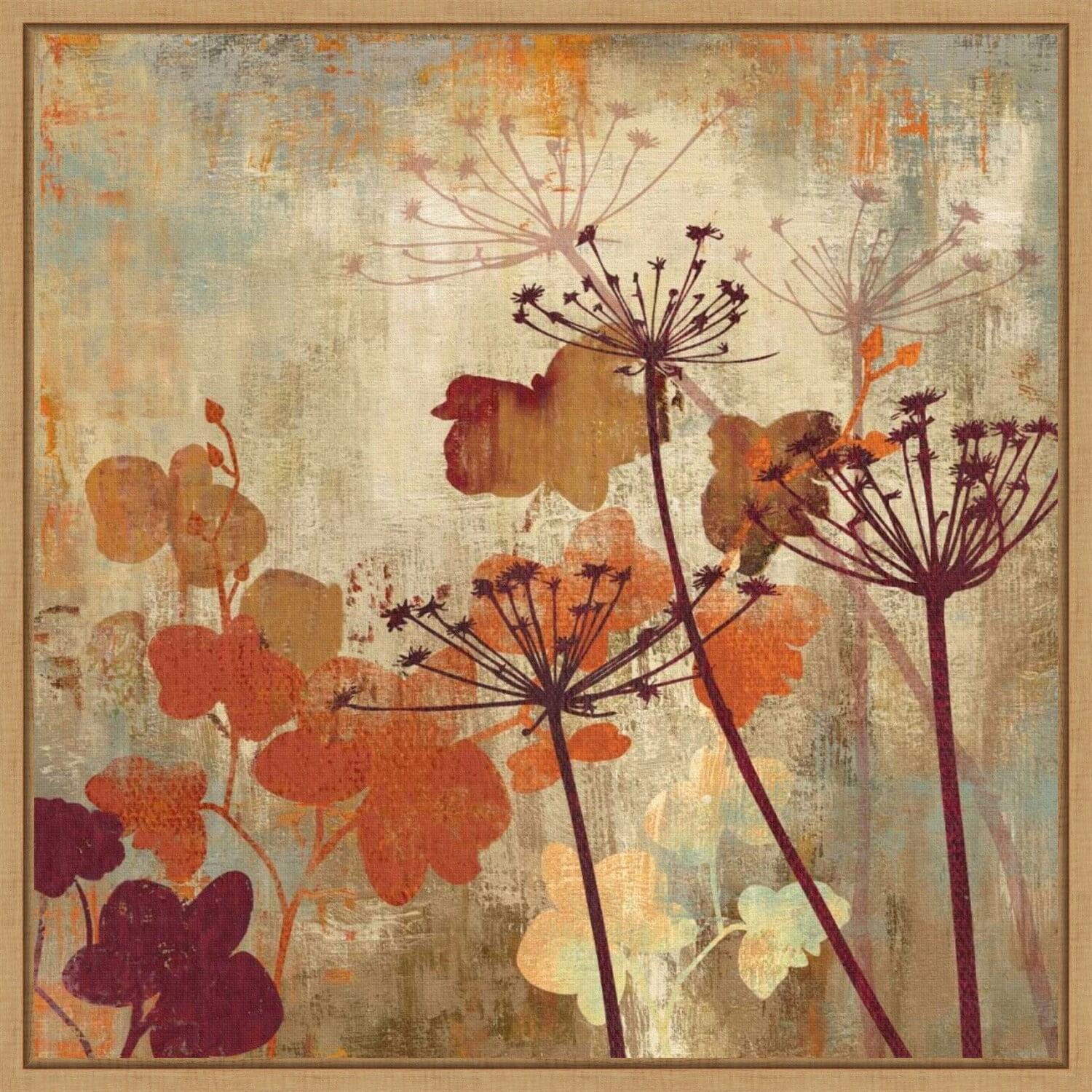 Amanti Art Wild Field II by Aimee Wilson Canvas Wall Art Print Framed 16 x 16-in.