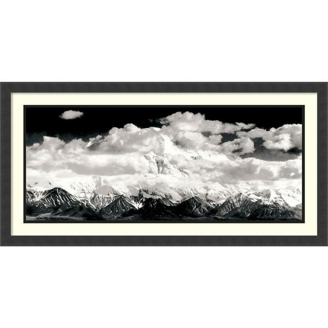 Amanti Art Dsw01252 19-5/8" X 39" "Mount Mckinley Range, Clouds, Denali National Park,