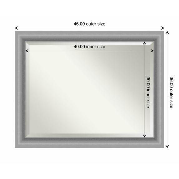 Laurel Foundry Modern Farmhouse® Crowell Flat Wall Mirror