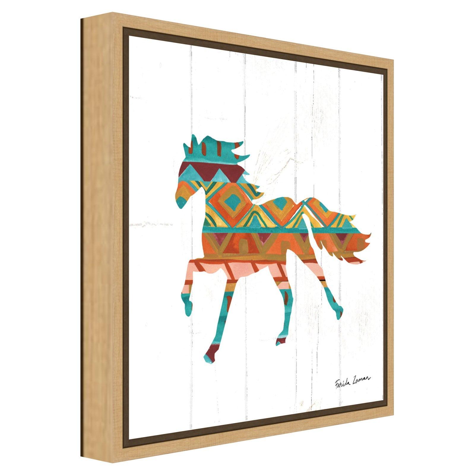 Amanti Art Southwestern Vibes IV by Farida Zaman Framed Canvas Wall Art