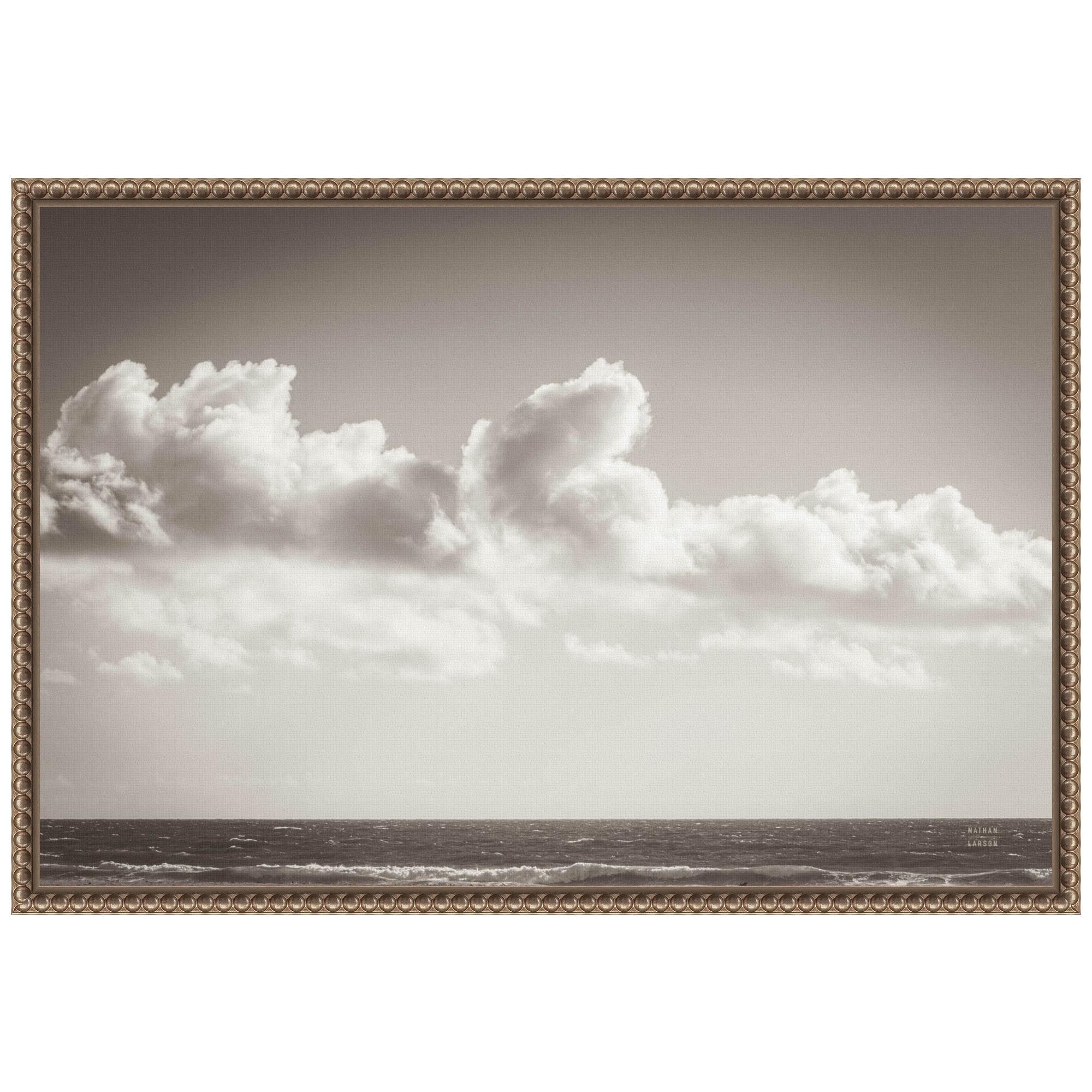 Amanti Art Venice Beach by Nathan Larson Canvas Wall Art Print Framed 23 x 16