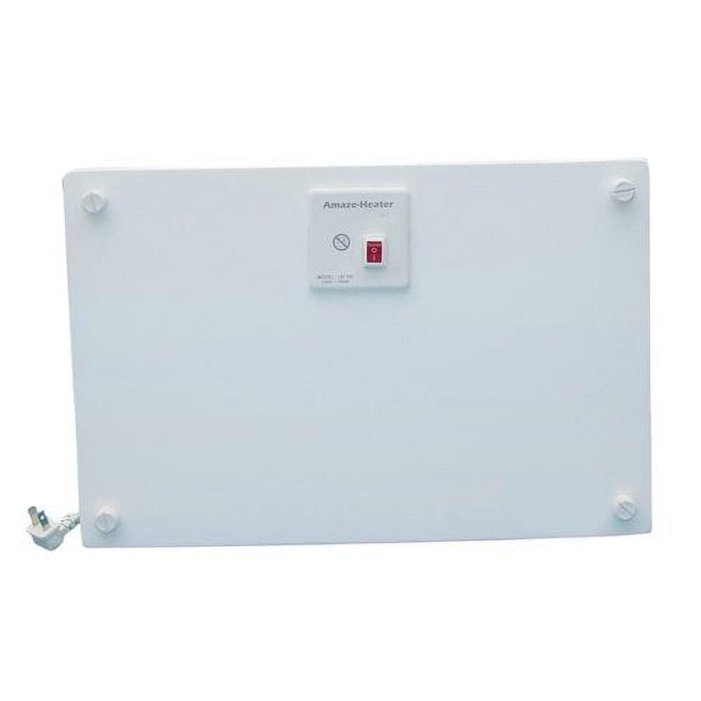 White 100 Watt Electric Convection Panel Heater