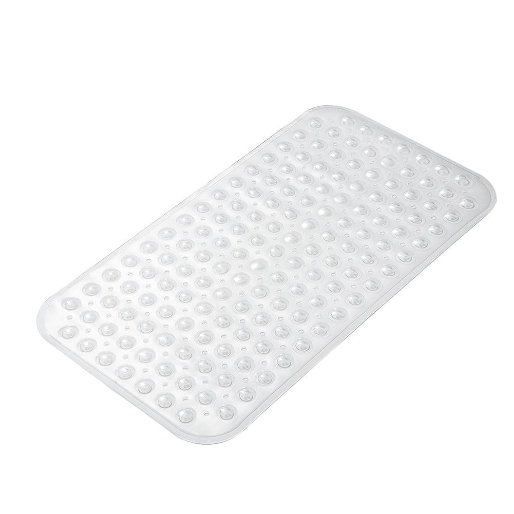 Clear PVC Non-Slip Bath Tub Mat with Suction Cups