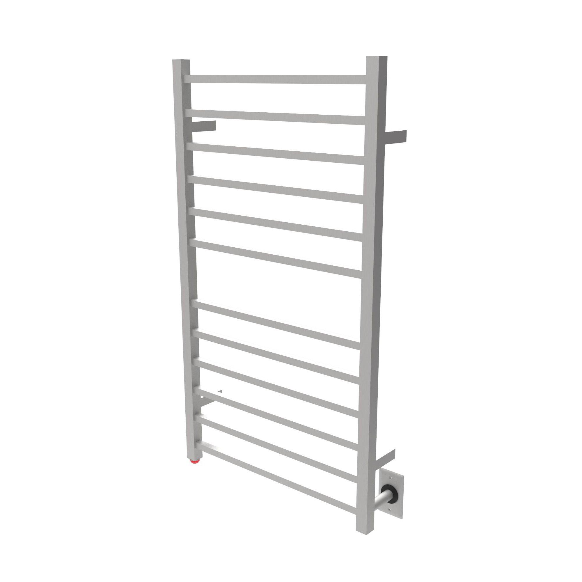 Polished Nickel Wall Mounted Electric Towel Warmer