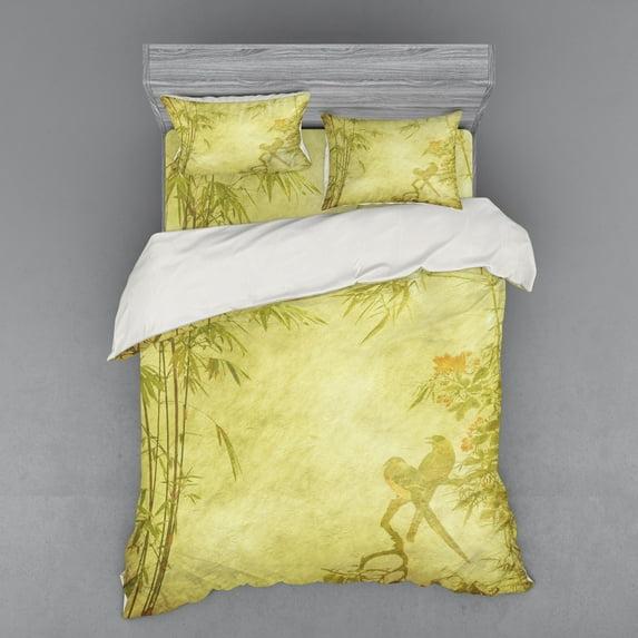 Ambesonne Modern & Contemporary Paisley Duvet Cover Set