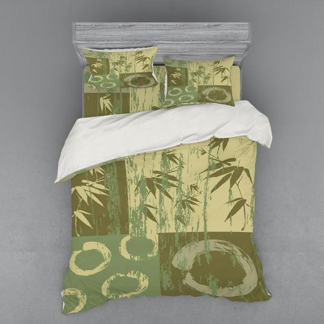 Ambesonne Modern & Contemporary Paisley Duvet Cover Set