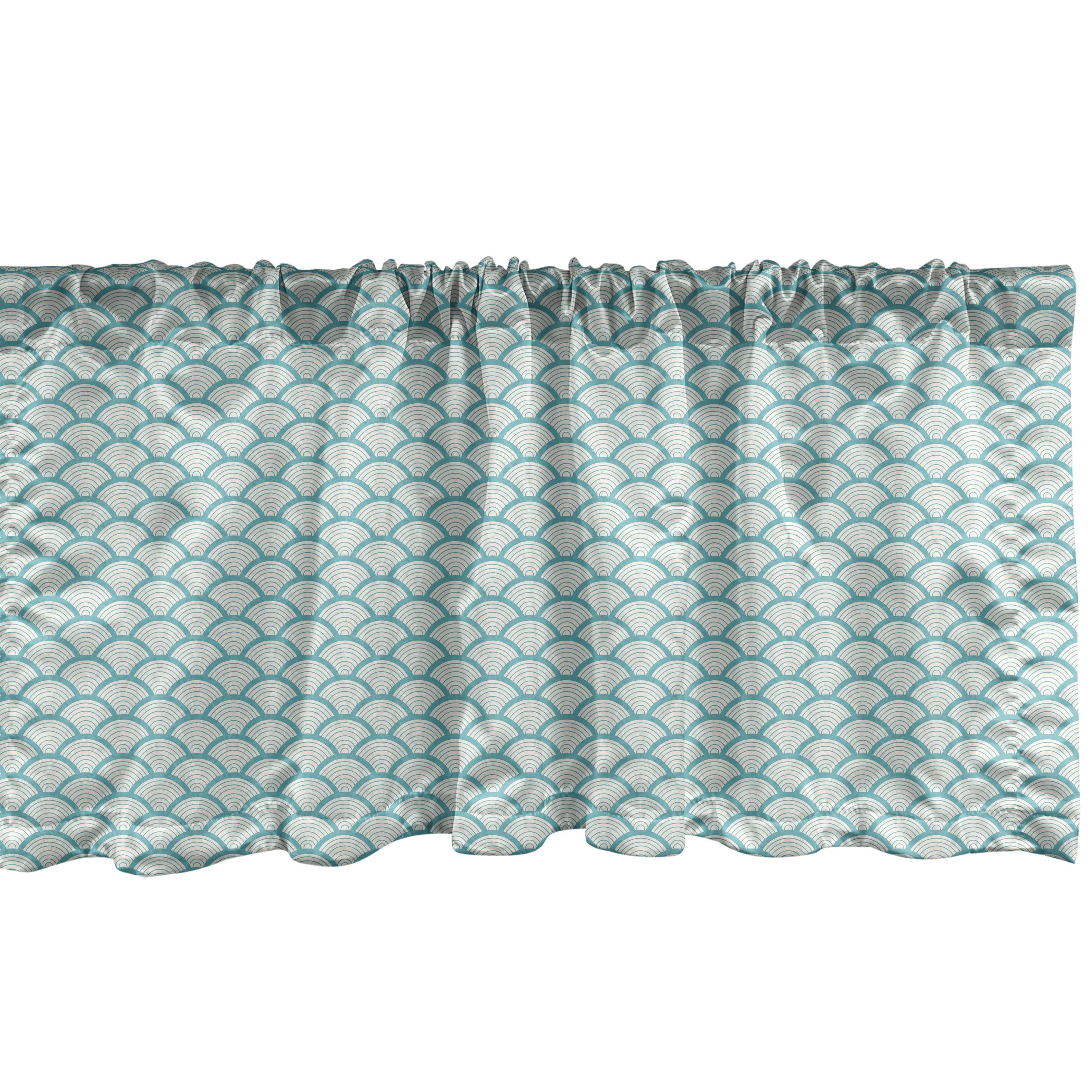 Sateen Ruffled 54'' W Window Valance in