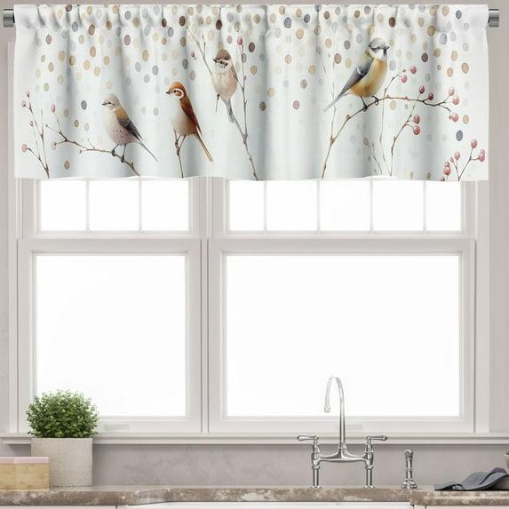 Ambesonne Tailored Window Valance