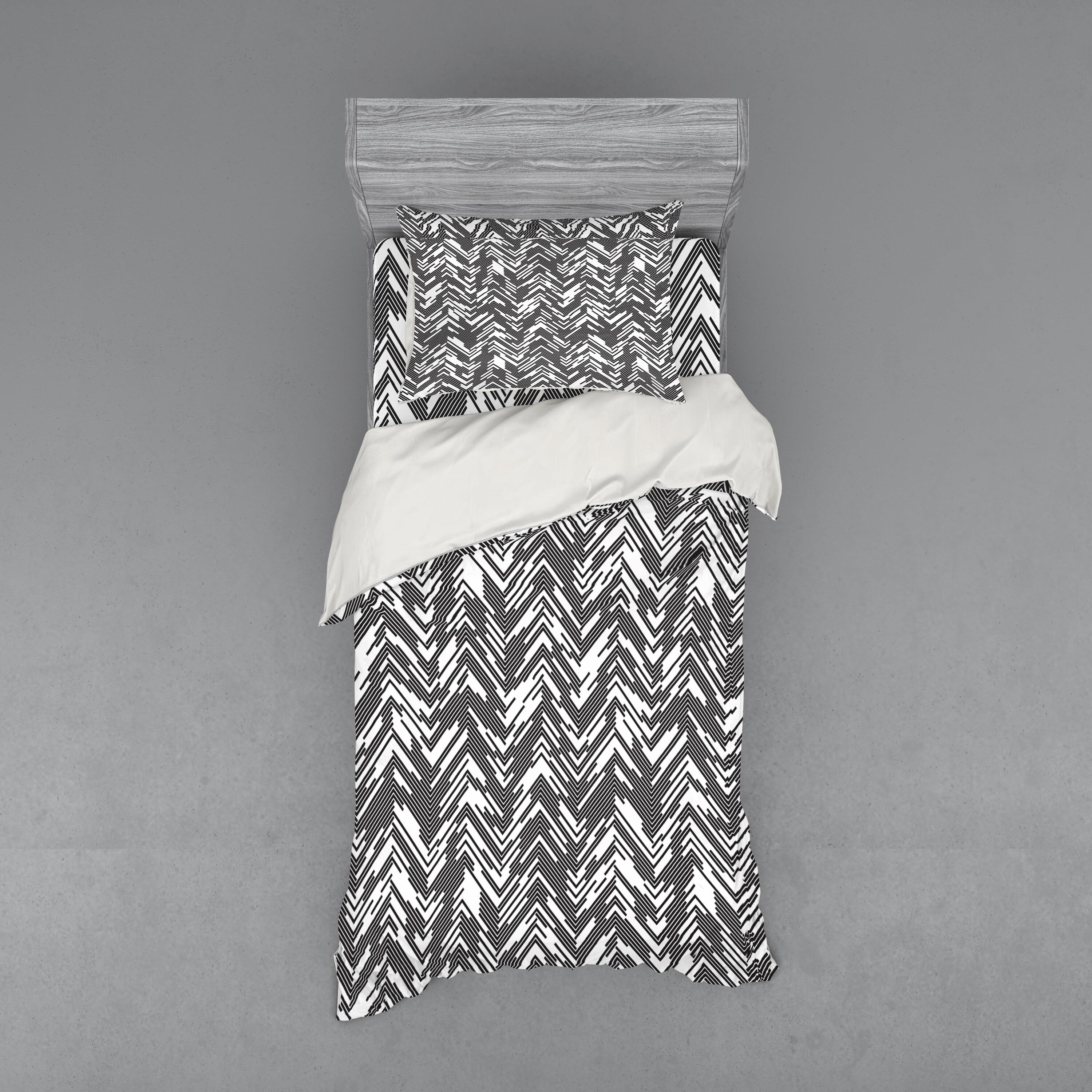 Modern & Contemporary Chevron / Zig Zag Duvet Cover Set