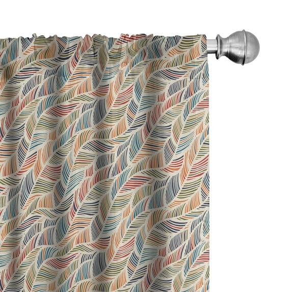 Ambesonne Boho Semi-Sheer Rod Pocket Sliding Panel | Wayfair