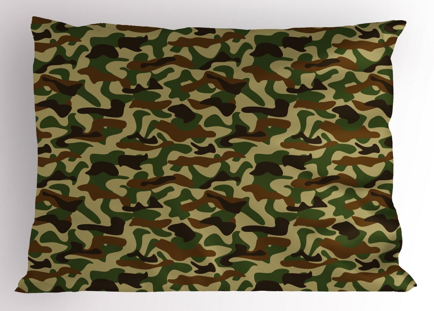 Camo Pillow Sham