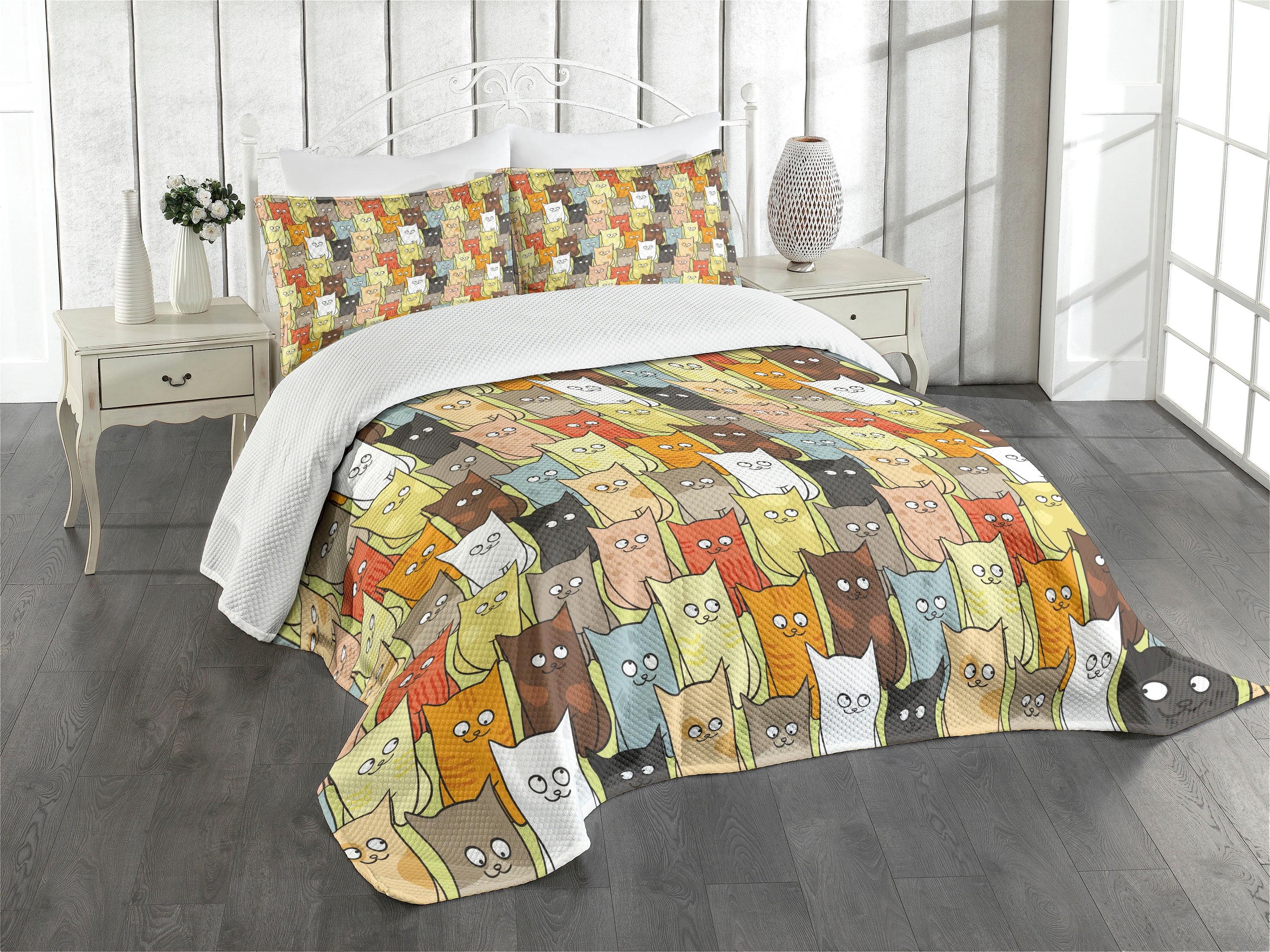 Cats Coverlet Set