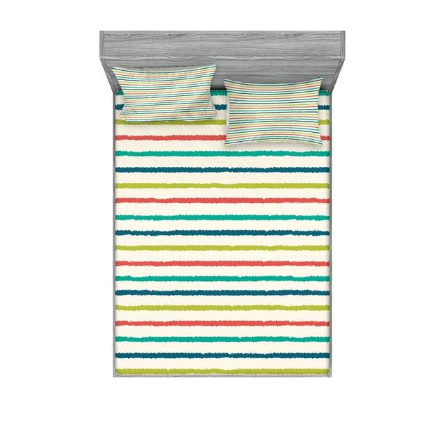 Ambesonne Microfiber Abstract Sheet Set
