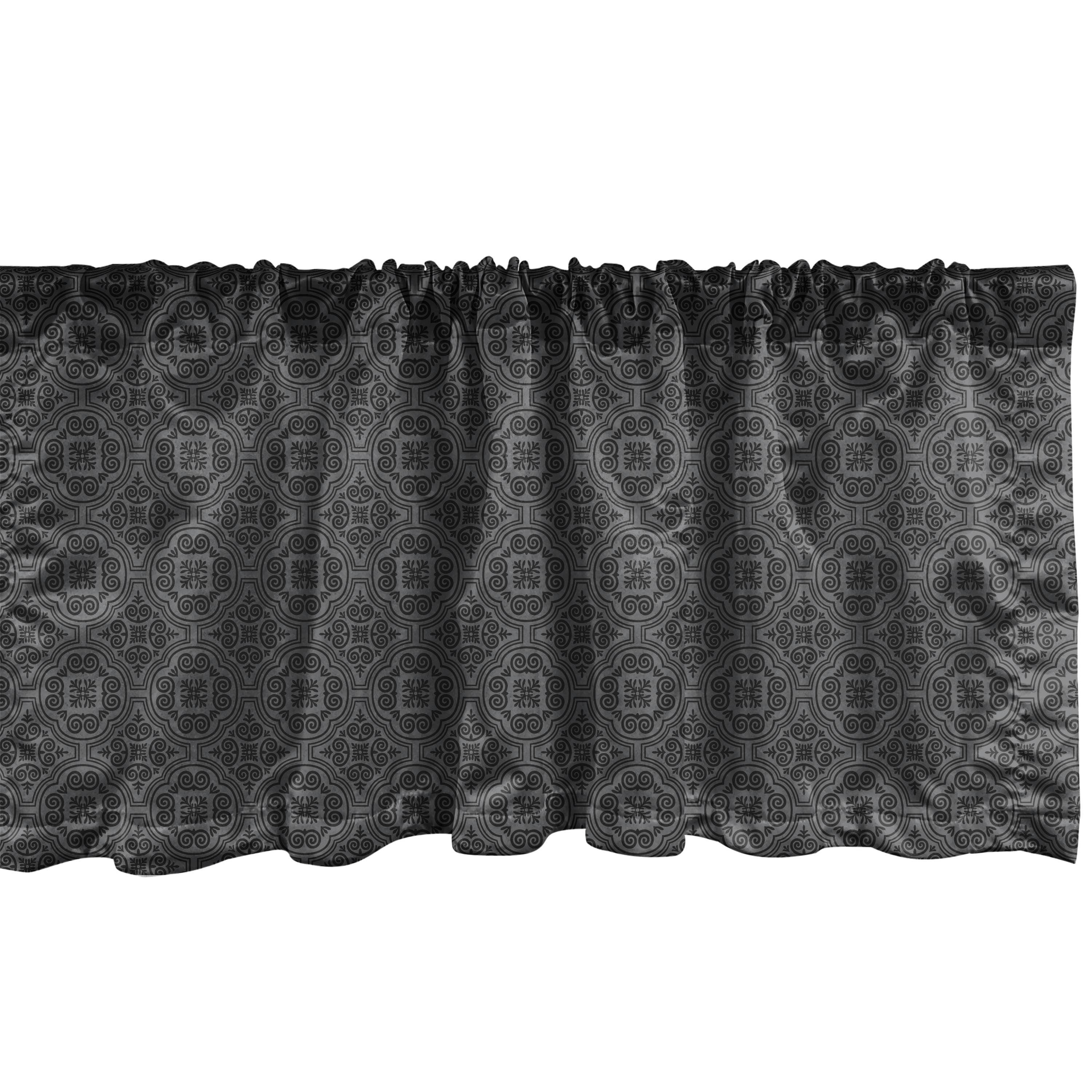 Sateen Ruffled 54'' W Window Valance in