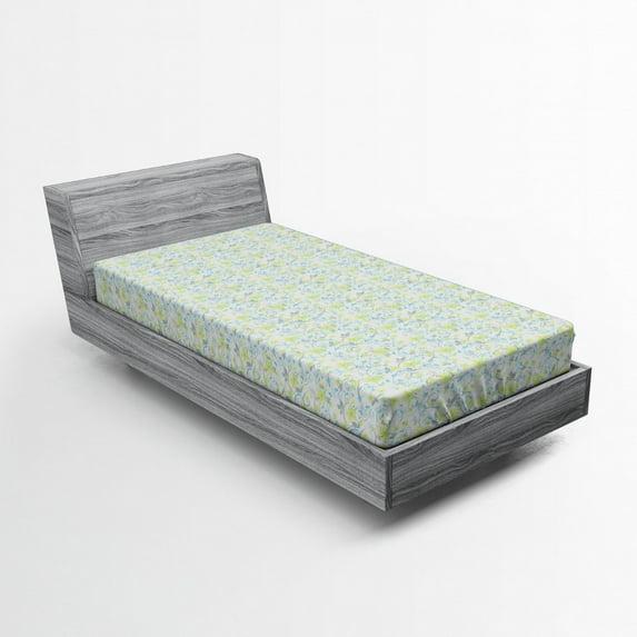 Ambesonne Microfiber Fitted Sheet