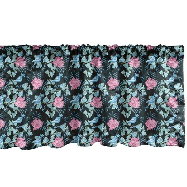 Ambesonne Botanical 54" Window Valance | Wayfair