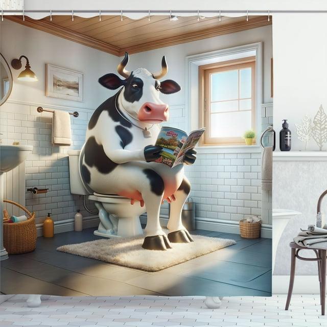 Ambesonne Shower Curtain with Hooks Included