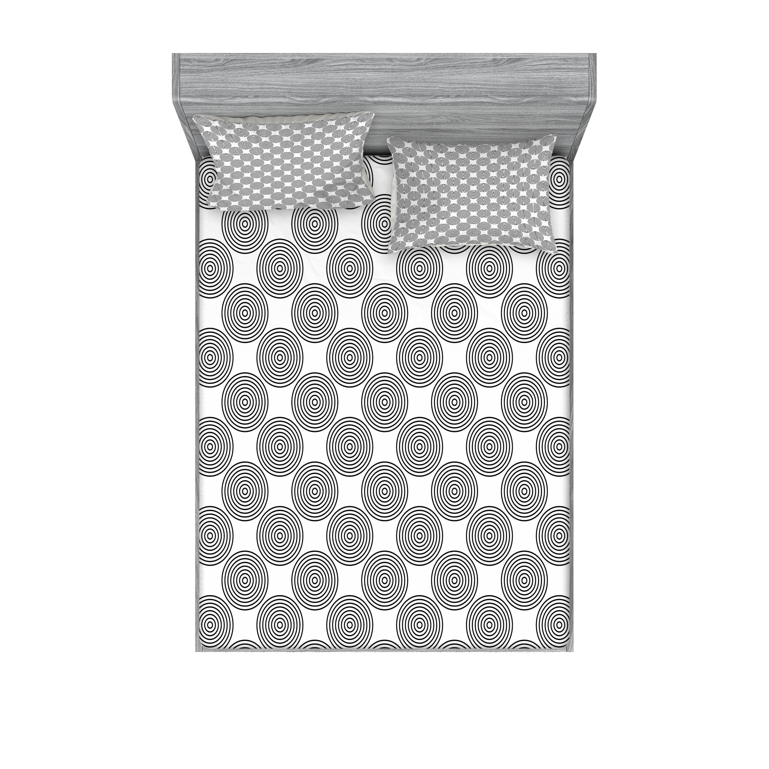 Microfiber Geometric Sheet Set