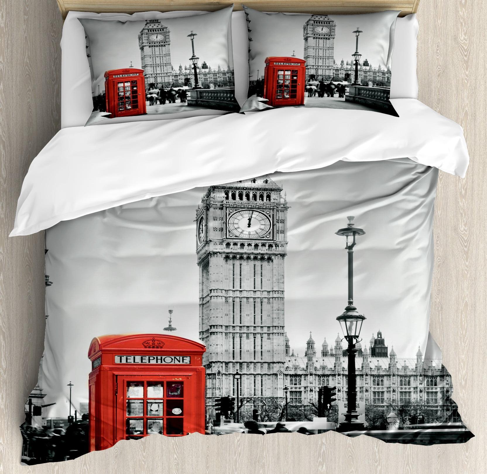 Ambesonne Eclectic Duvet Cover Set