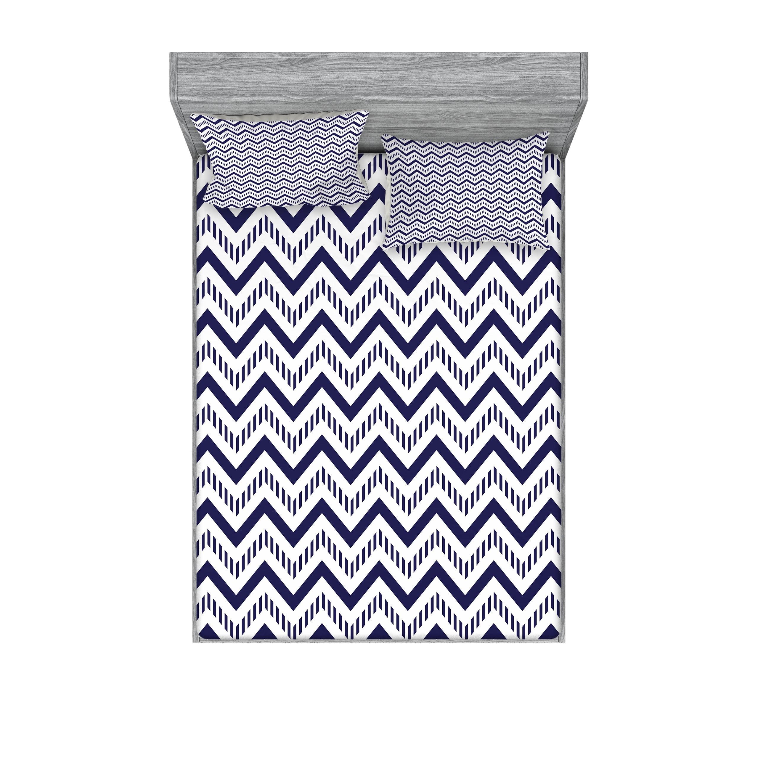 Microfiber Chevron Sheet Set (Set of 3)