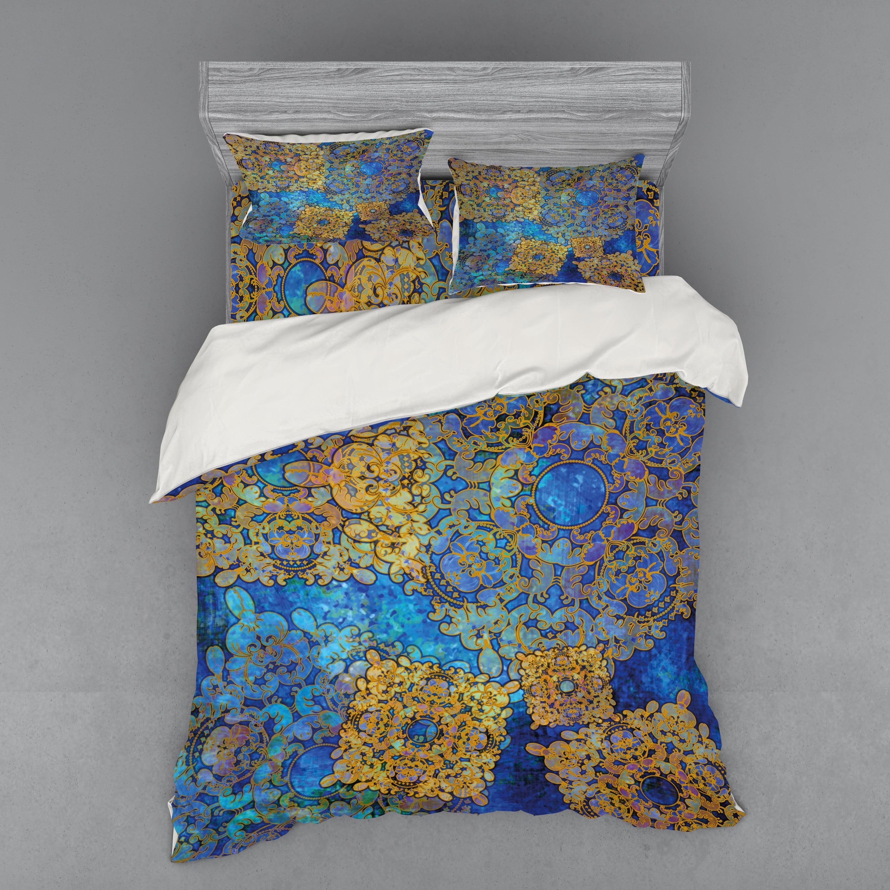 Eclectic Damask Duvet Cover Set