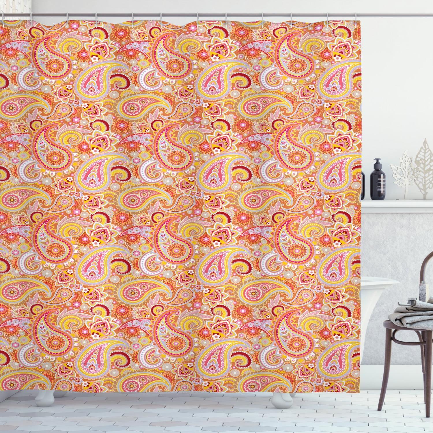 Ambesonne Shower Curtain with Hooks Included