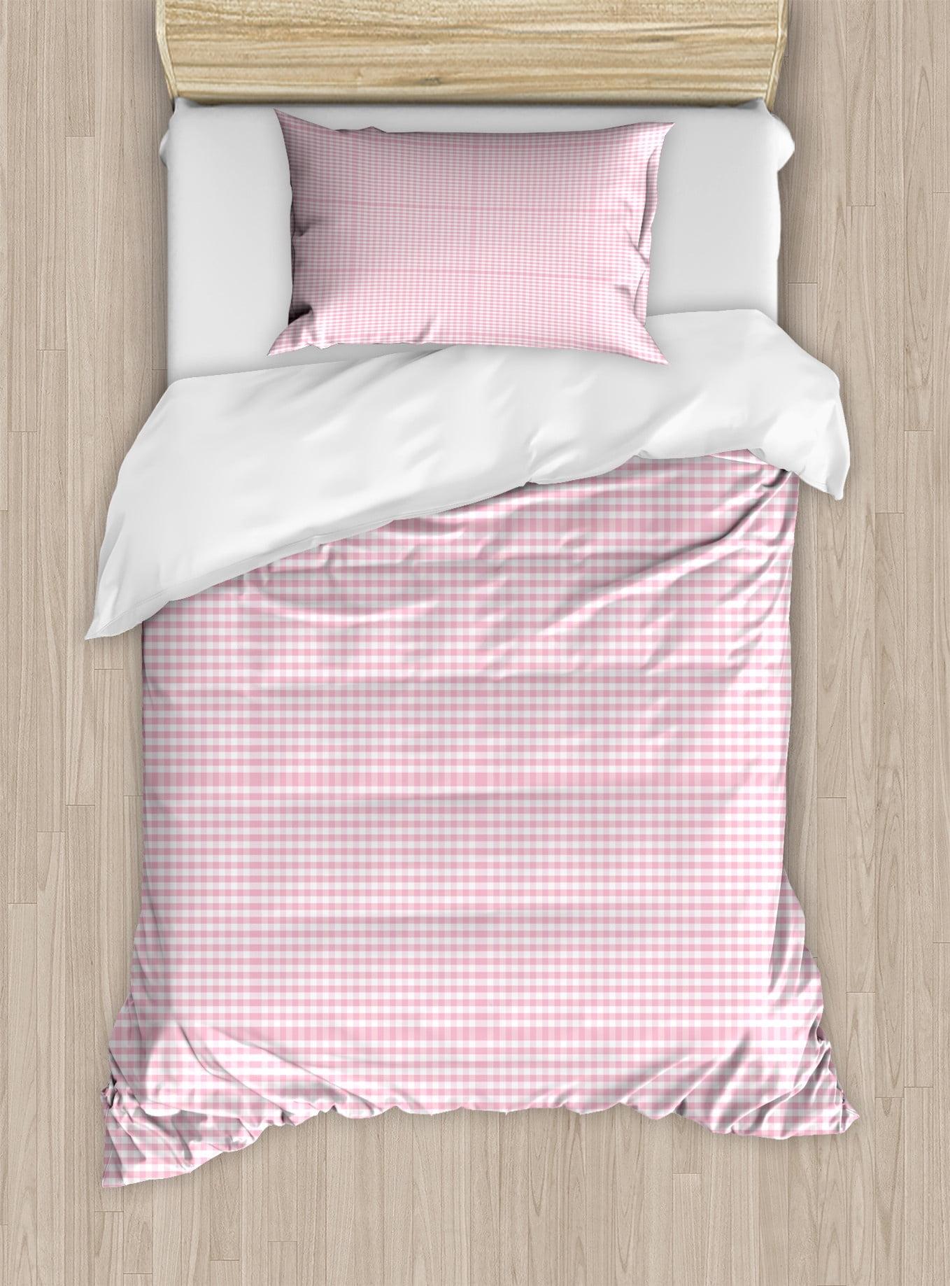 Gingham Duvet Cover Set