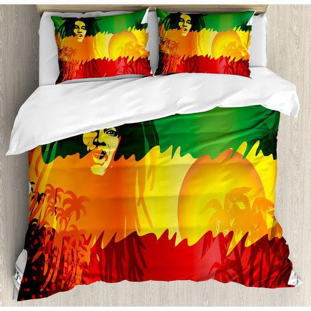 Rasta Modern & Contemporary Duvet Cover Set