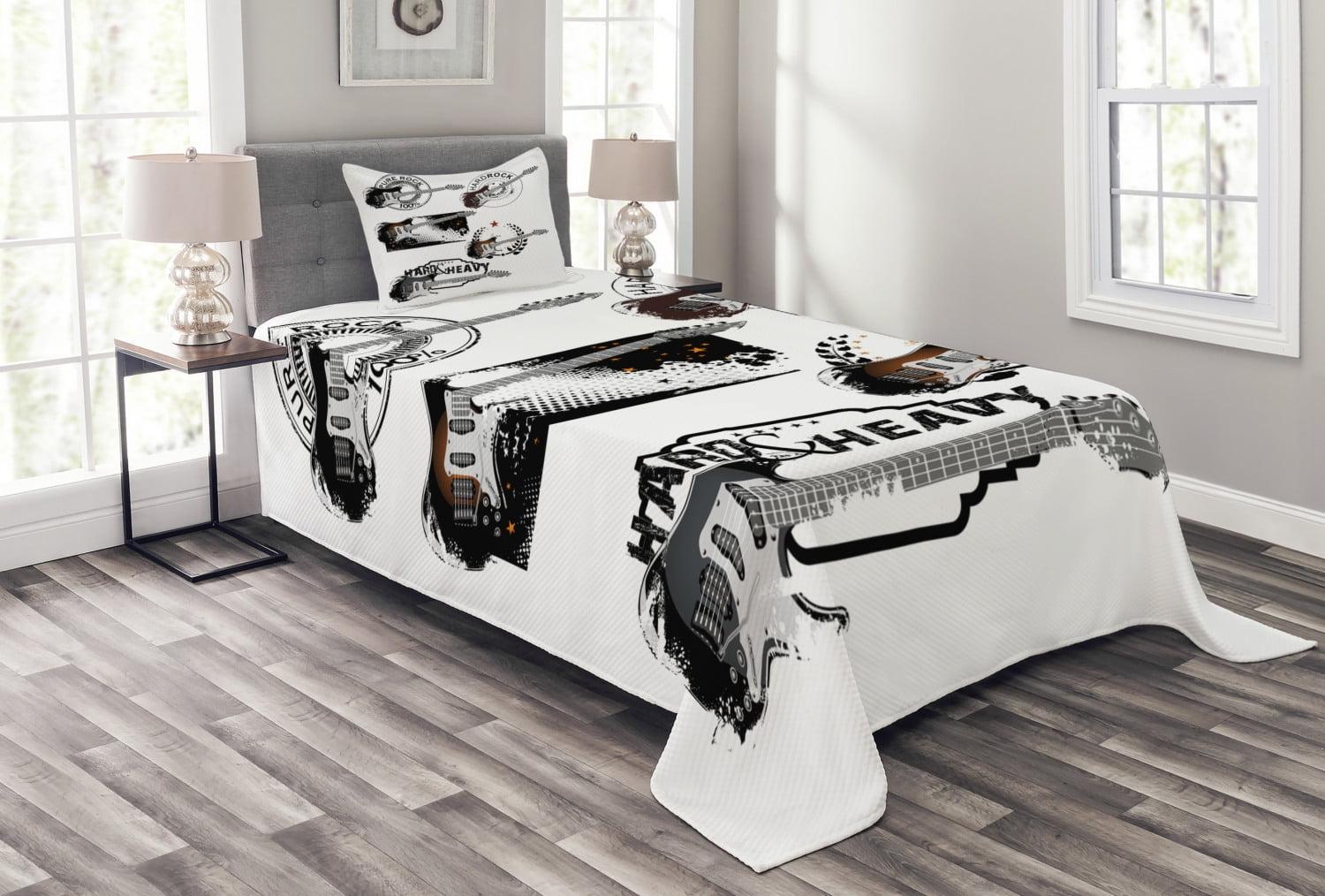 Ambesonne Ambensonne Rock Music Multicolor Multicolor