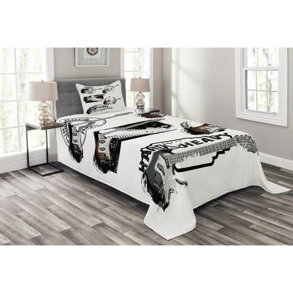 Ambesonne Ambensonne Rock Music Multicolor Multicolor