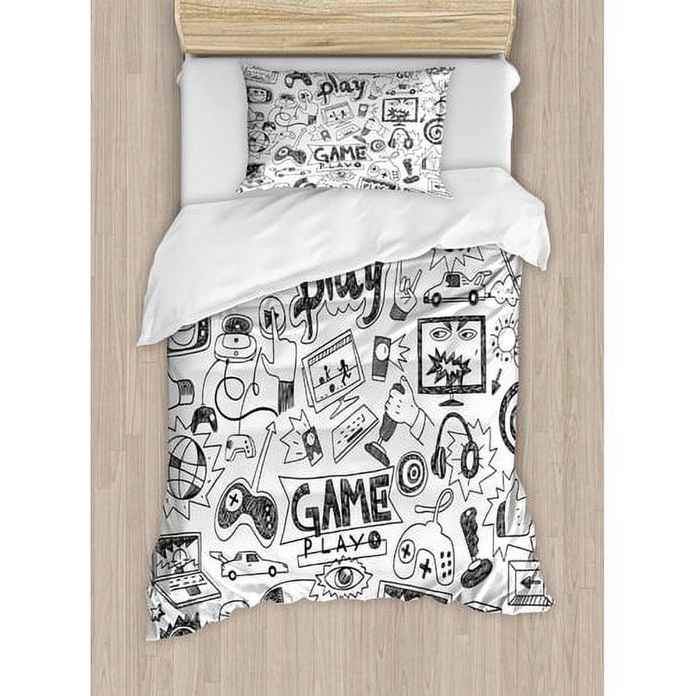 Video Games Modern & Contemporary Duvet Cover Set