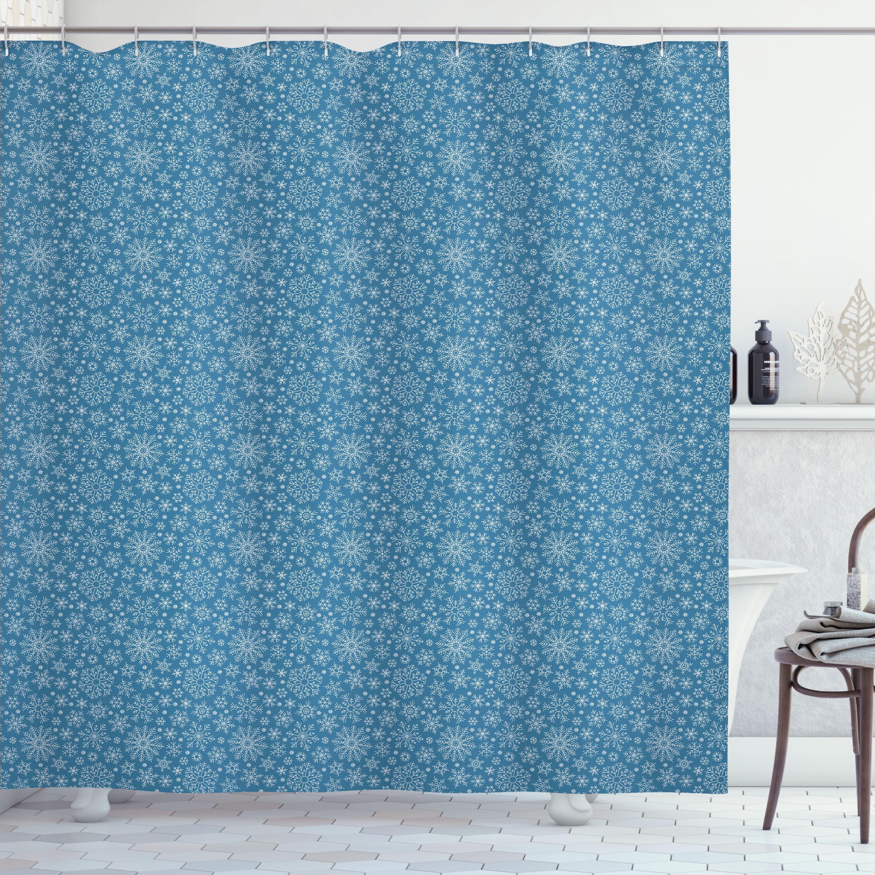 Shower Curtain with Hooks Included