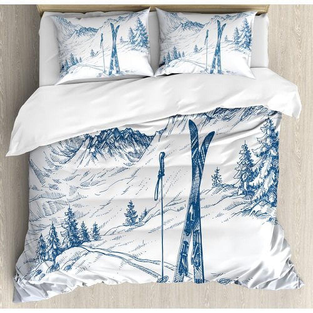 Winter Farmhouse / Country Duvet Cover Set