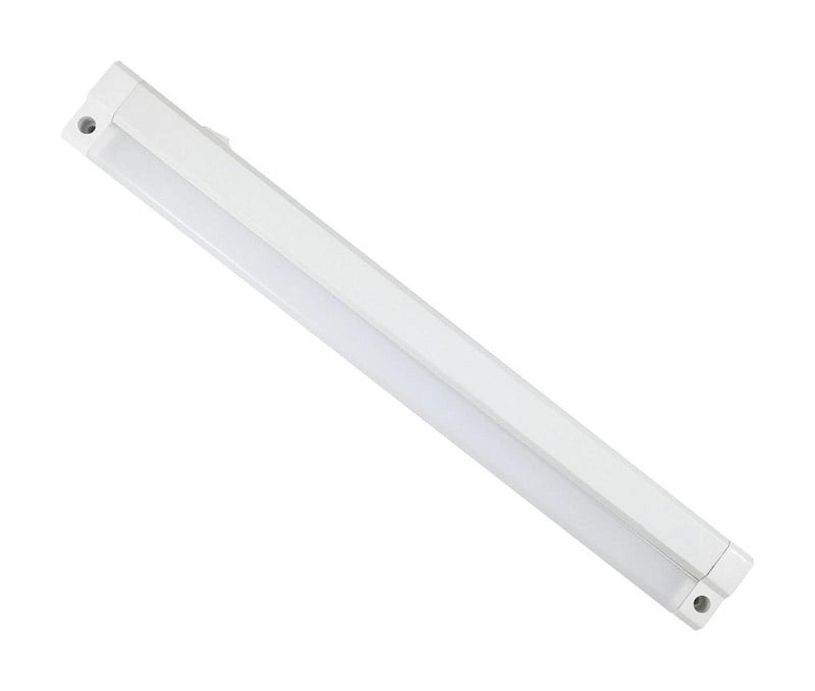 Amertac 15 in. White LED Plug-In Under Cabinet Strip Light