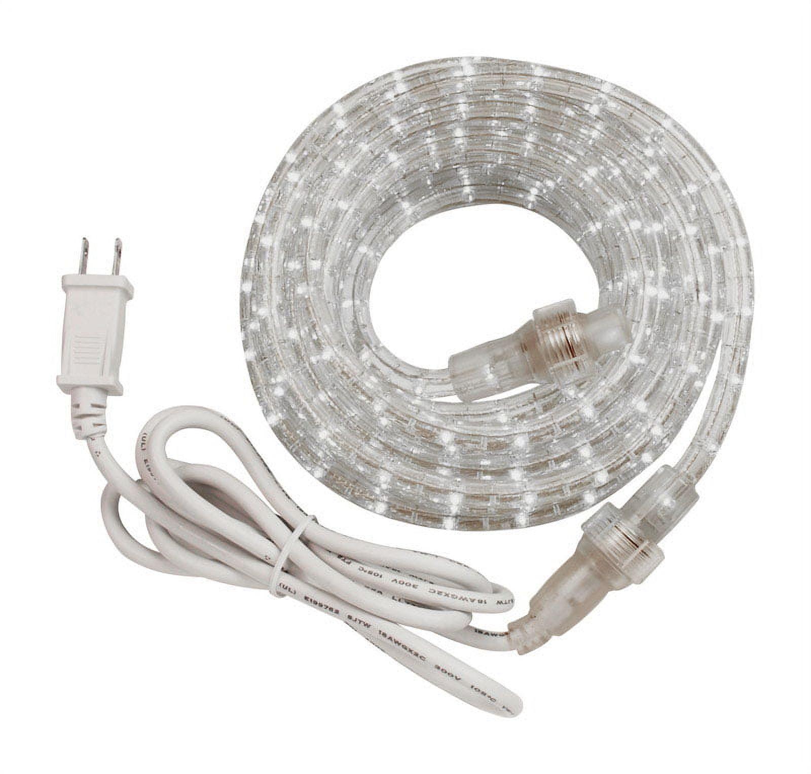 12 ft. Cool White LED Outdoor Rope Light Kit