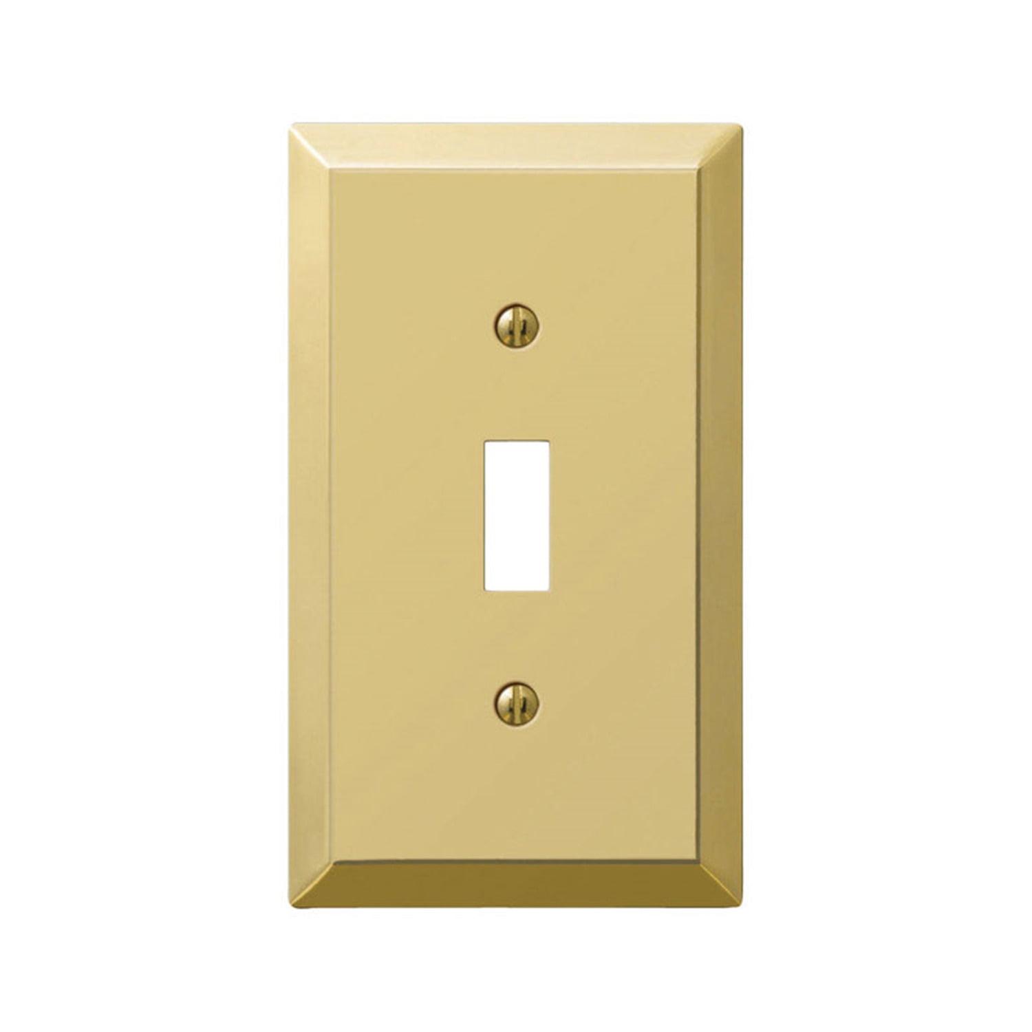 Symple Stuff Tindal No Subject 1 - Gang Toggle Light Switch Jumbo Wall Plate