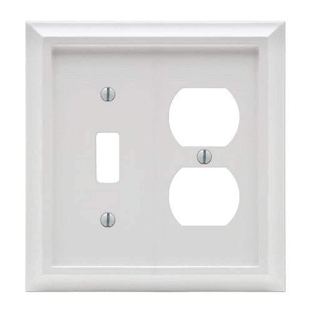 Deerfield No Subject 2 - Gang Toggle/Duplex Standard Combination Wall Plate