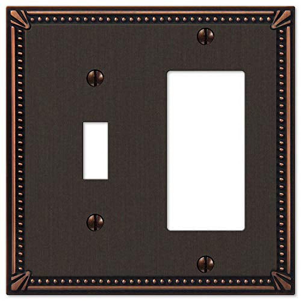 Imperial Beaded No Subject 2 - Gang Jumbo Combination Wall Plate