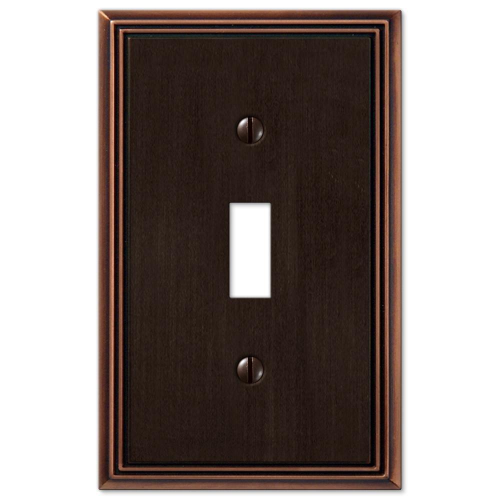 Metro No Subject 1 - Gang Toggle Light Switch Wall Plate