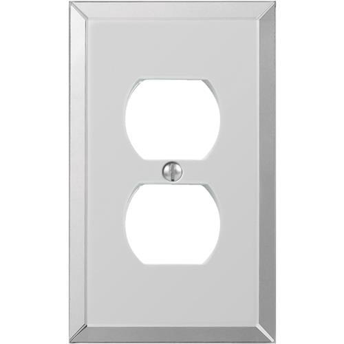 Amerelle No Subject 1 - Gang Duplex Outlet Standard Wall Plate