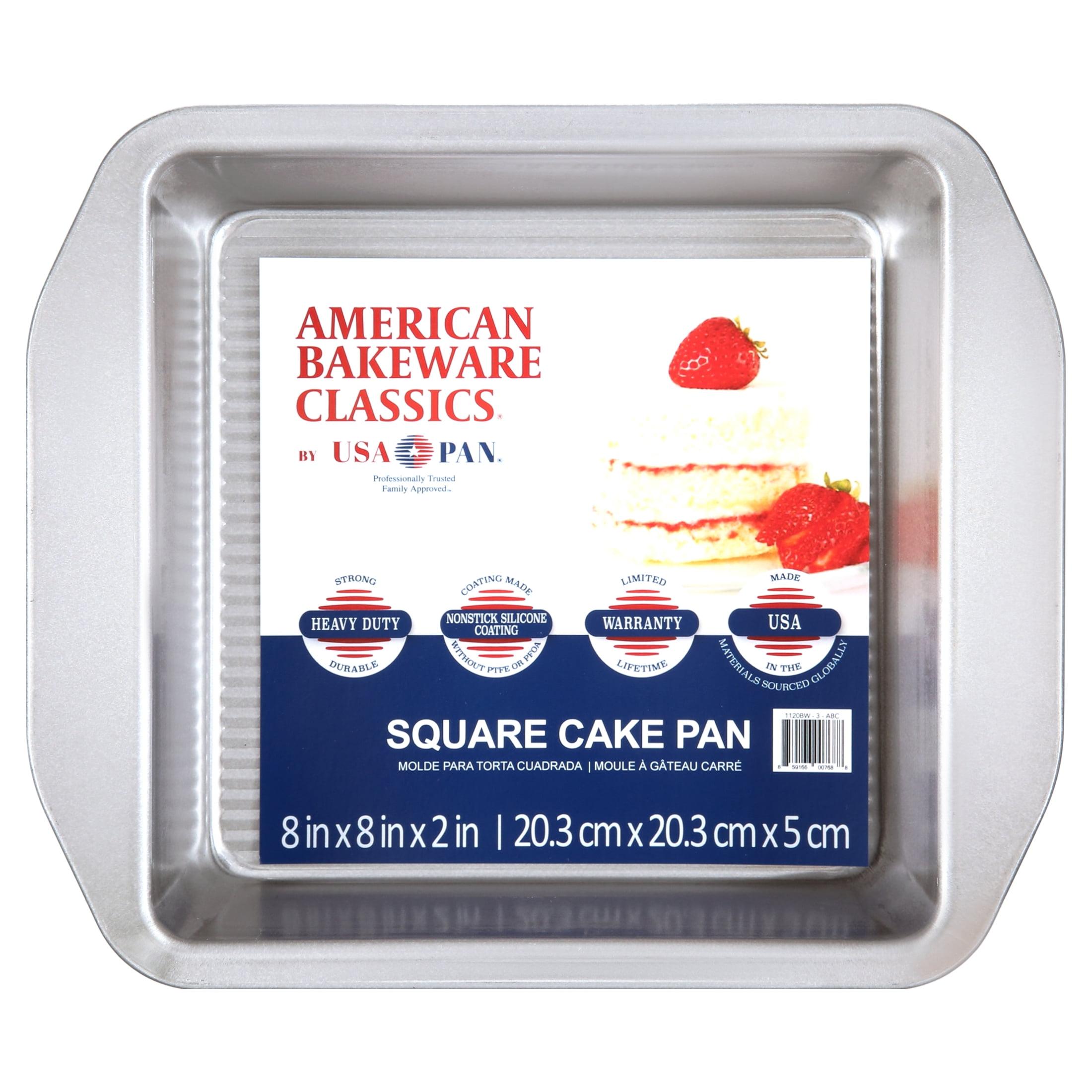 American Bakeware 8-Inch Nonstick Square Cake Pan