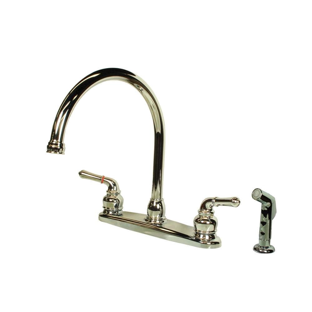 American Brass Celcon Bath Faucet 2 Handle Mobile Home Chrome Plated Plastic