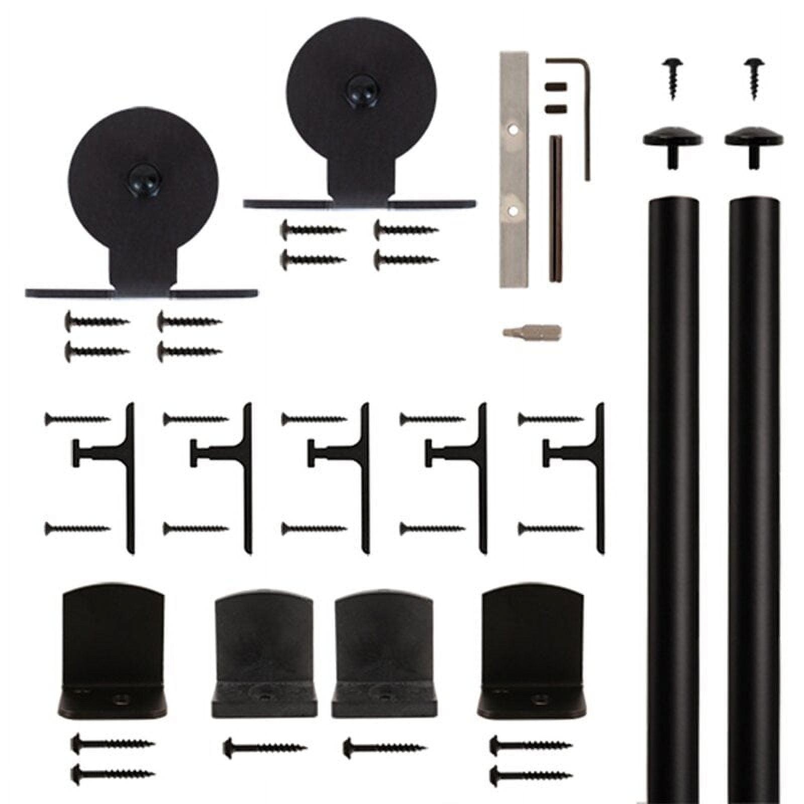 American Home Top Mount Single Door Barn Door Hardware Kit