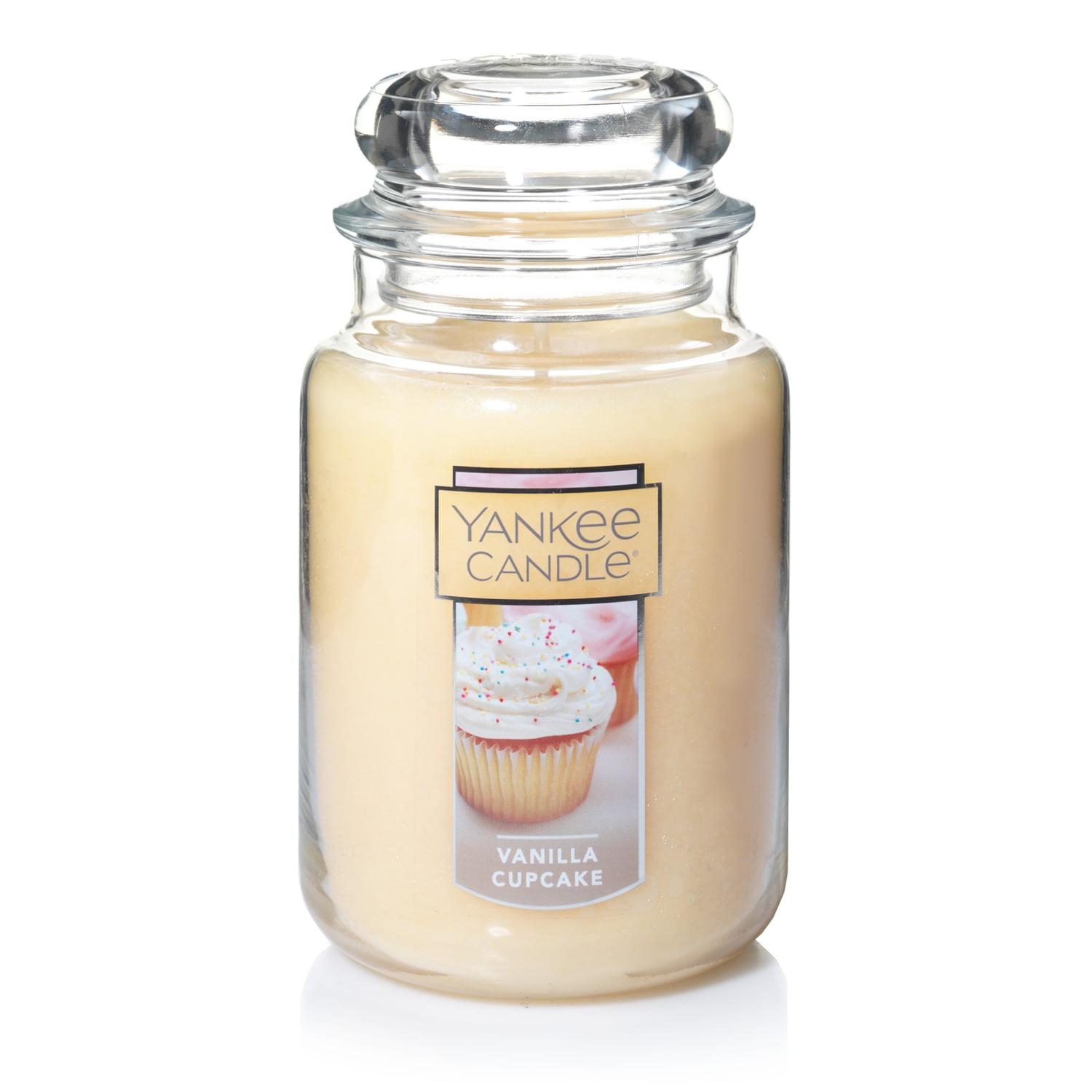 22oz Vanilla Cupcake Scented Jar Candle with Glass Container